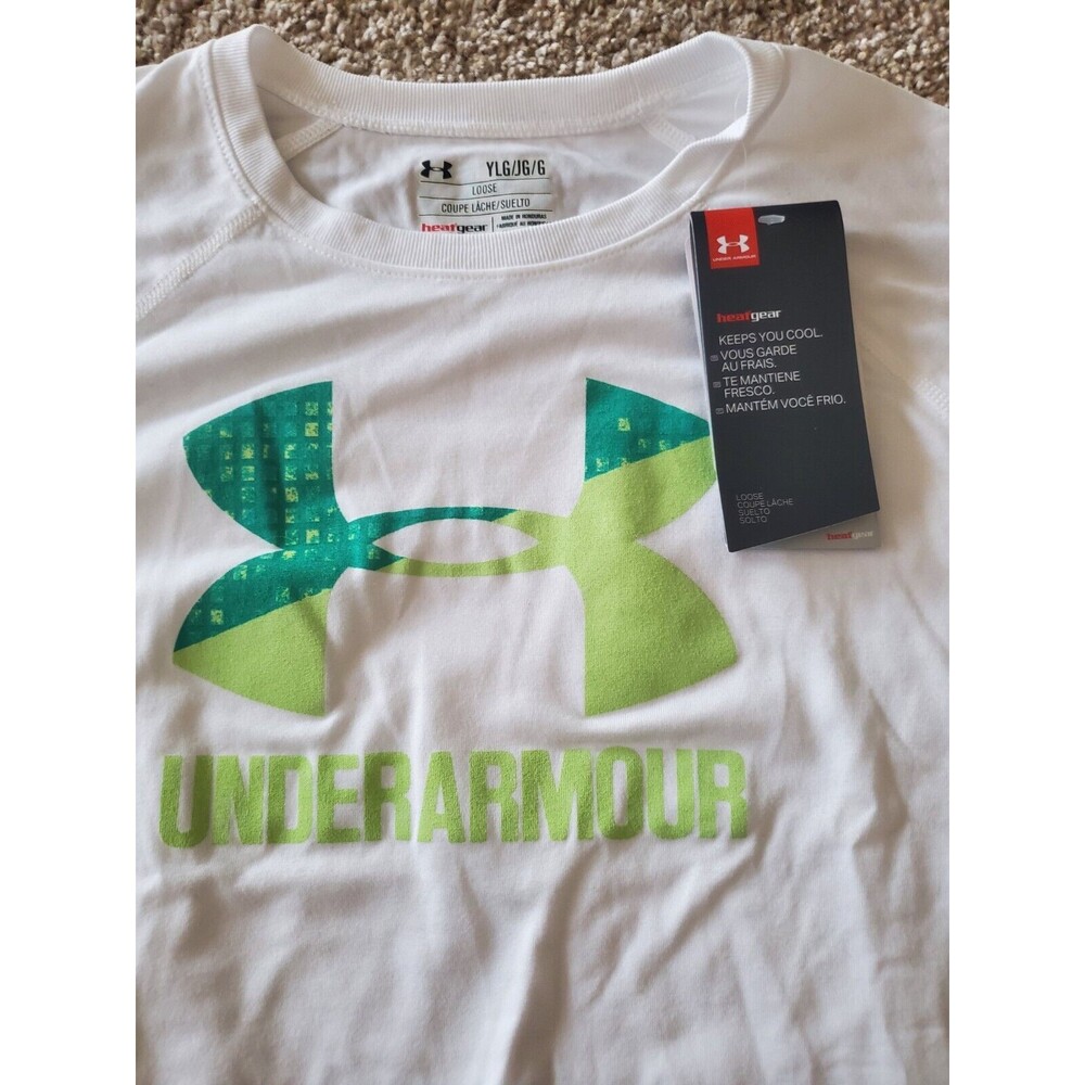 Girls Under Armour T Shirt Size YXL - Picture 2 of 5